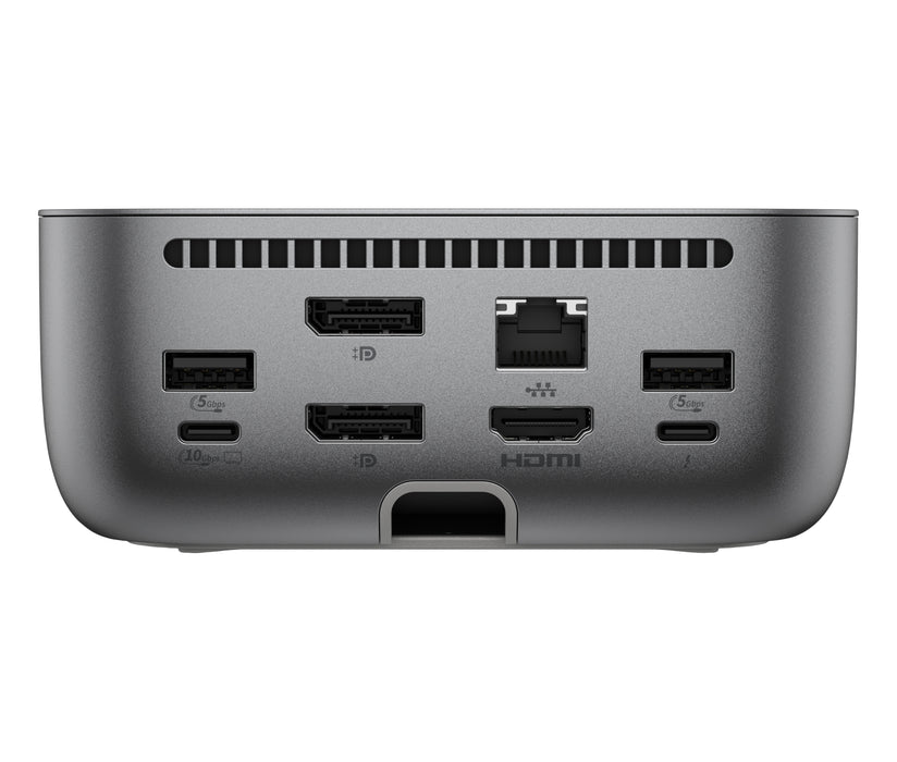 HP Thunderbolt 4 Ultra 280W G6 Dock, Wired, Thunderbolt 4, 280 W, 10,100,1000,2500 Mbit/s, Grey, 8K Ultra HD