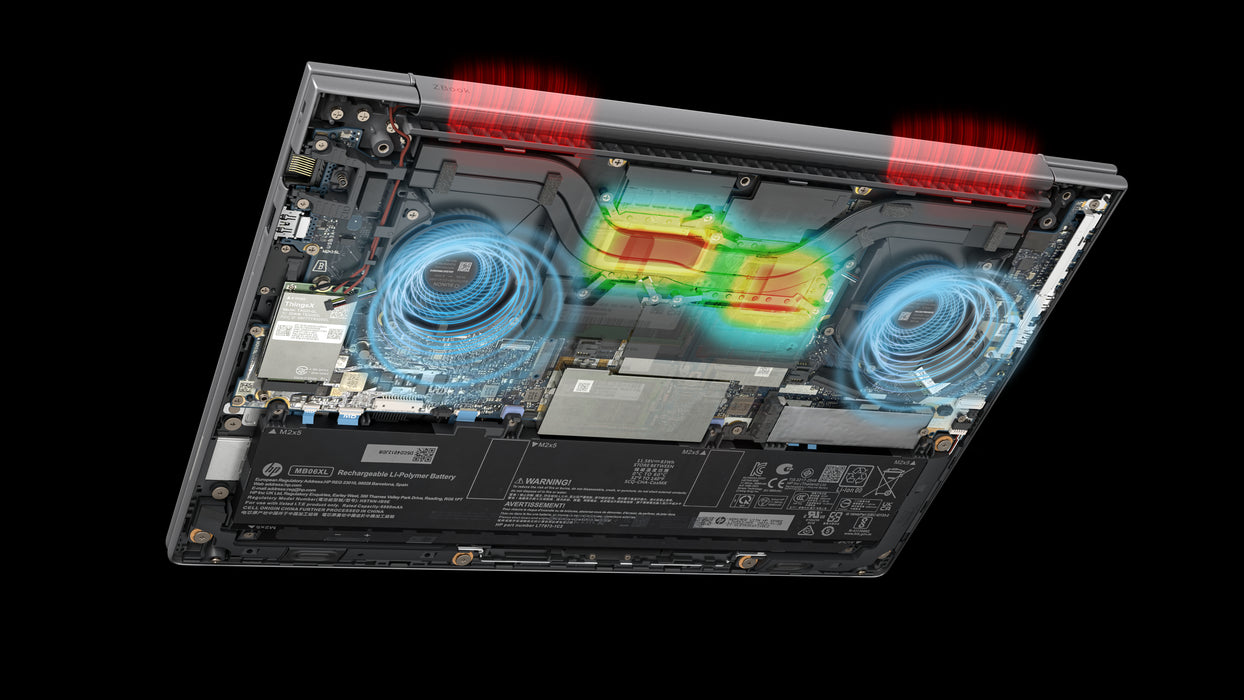 HP Zbook X G1i Data Science, Intel Core Ultra 9, 40.6 cm (16"), 1920 x 1200 pixels, 32 GB, 1 TB, Windows 11 Pro