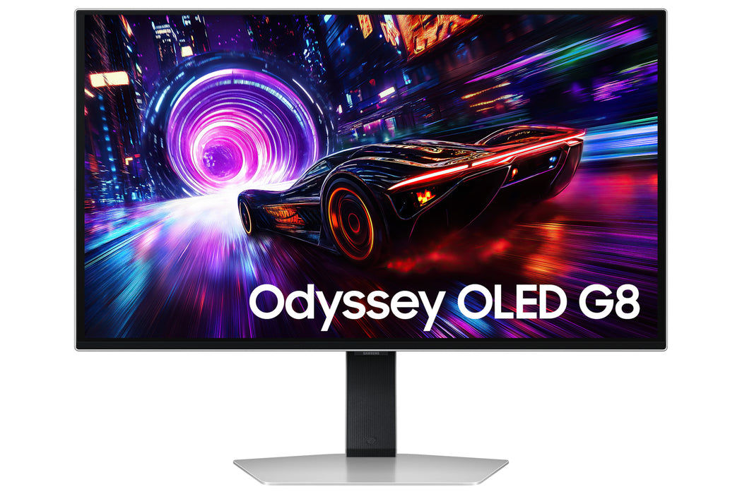 Samsung 27" Odyssey OLED G81SF 240Hz Gaming Monitor, 68.6 cm (27"), 2160 x 3840 pixels, 4K Ultra HD, OLED, 0.03 ms, Silver