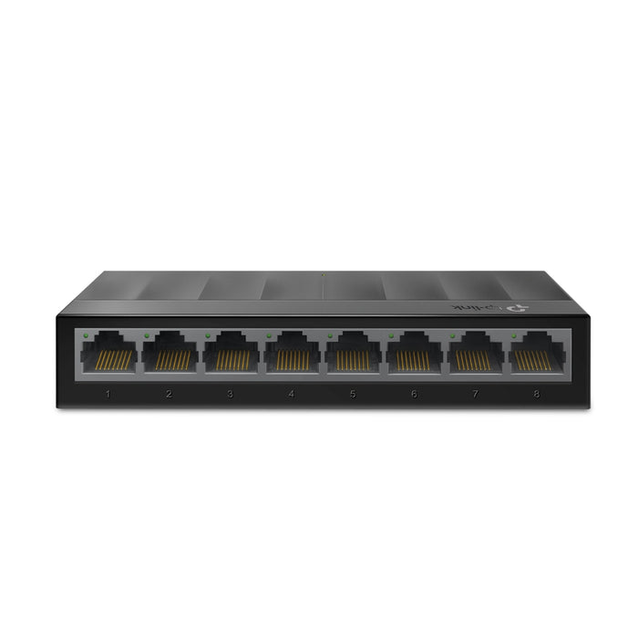 TP-Link LS1008G, Unmanaged, Gigabit Ethernet (10/100/1000), Wall mountable