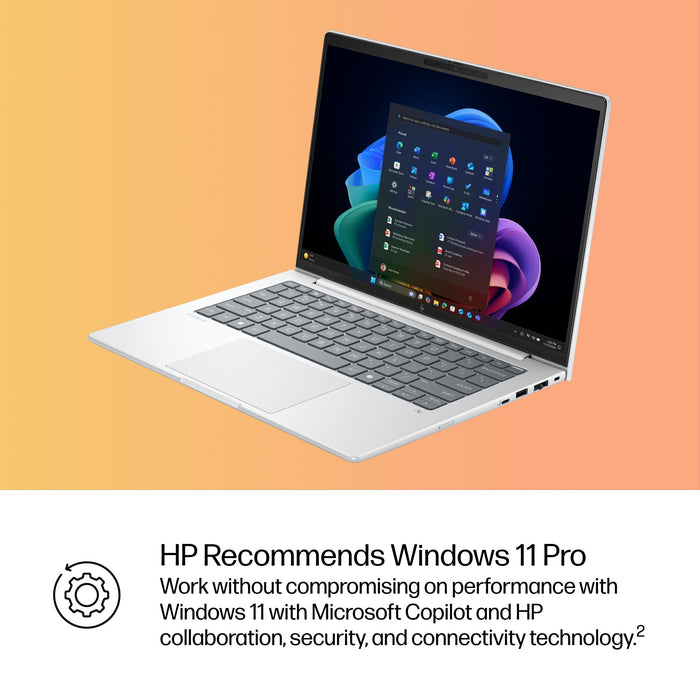HP EliteBook 8 G1i Next Gen AI Wolf Pro Security Edition, Intel Core Ultra 5, 35.6 cm (14"), 1920 x 1200 pixels, 32 GB, 512 GB, Windows 11 Pro