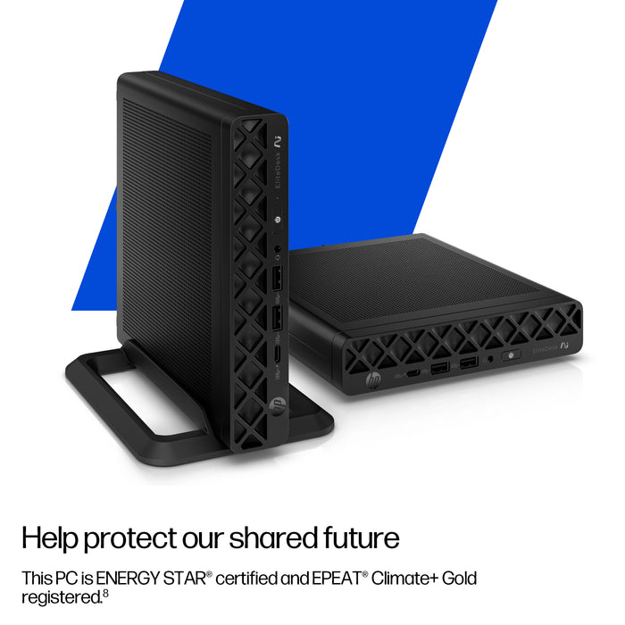 HP EliteDesk 8 Mini G1a AI, 2 GHz, AMD Ryzen Al 7, 350, 32 GB, 1 TB, Windows 11 Pro