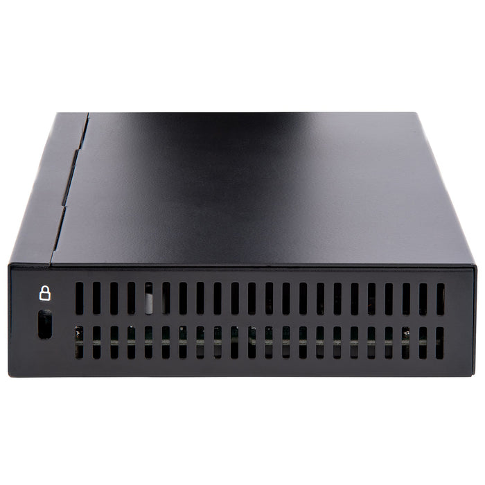 StarTech.com Unmanaged 2.5G Switch - 5 Port Gigabit Switch - 2.5GBASE-T Unmanaged Ethernet Switch - Ethernet Splitter - Din Rail or Wall Mount - Multi-Gigabit - Auto-MDIX - 9K Jumbo, Unmanaged, 2.5G Ethernet (100/1000/2500), Full duplex, Wall mountable