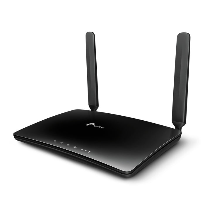 TP-Link TL-MR6400, Wi-Fi 4 (802.11n), Single-band (2.4 GHz), Ethernet LAN, 3G, Black, Tabletop router
