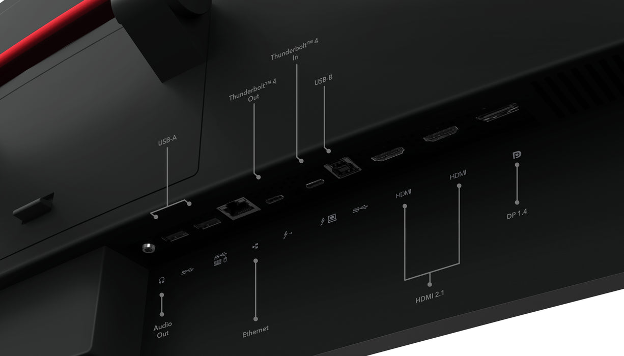 Lenovo ThinkVision P49w-30, 124.5 cm (49"), 5120 x 1440 pixels, DQHD, LED, 6 ms, Black