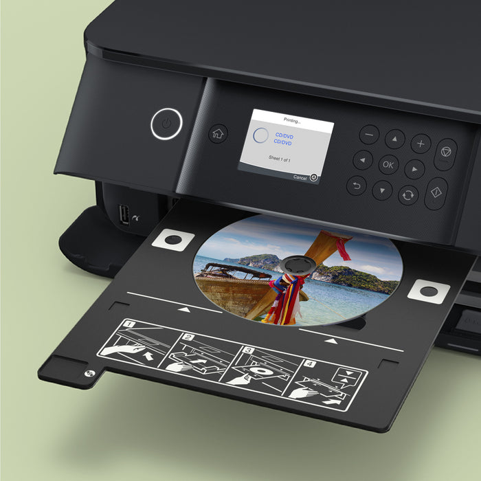Epson Expression Premium XP-6100, Inkjet, Colour printing, 5760 x 1440 DPI, A4, Direct printing, Black