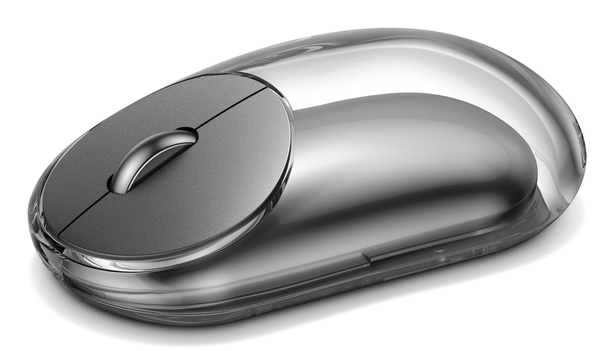 Lenovo 8000, Ambidextrous, Optical, Bluetooth + USB Type-A, 4000 DPI, Grey