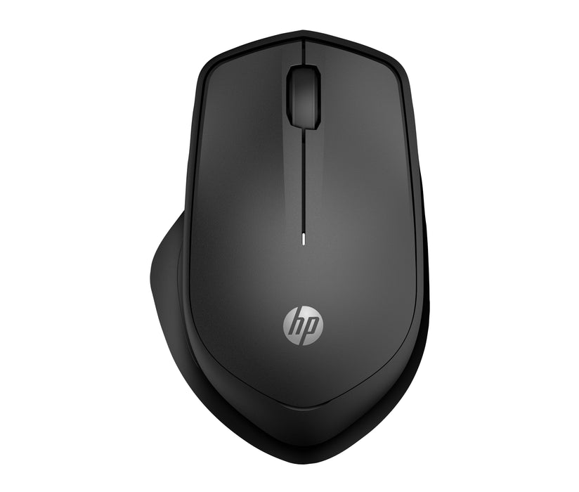 HP 285 Silent Wireless Mouse, Ambidextrous, RF Wireless, 1200 DPI, Black