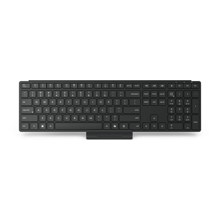 Lenovo 4Y41S04696, Full-size (100%), Wireless, RF Wireless + Bluetooth, Metal dome key switch, Black