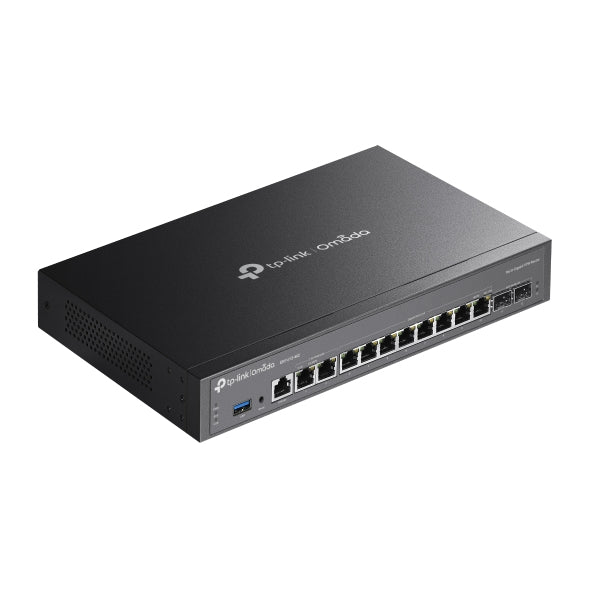 TP-Link Omada Multi-Gigabit VPN Router, Ethernet WAN, 2.5 Gigabit Ethernet, Gigabit Ethernet, Black