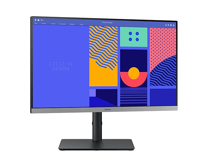 Samsung LS24C432GAU, 61 cm (24"), 1920 x 1080 pixels, Full HD, LED, 4 ms, Black