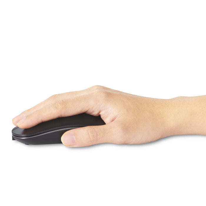 Kensington MY230 EQ Rechargeable Mouse – Wireless – Midsize, RF Wireless + Bluetooth, Black