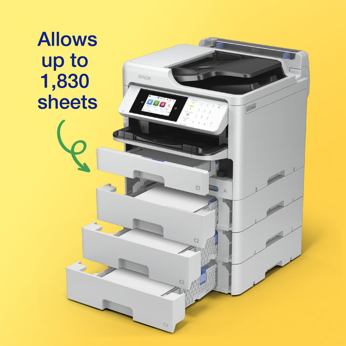 Epson WorkForce Pro WF-C5890DWF Printer, Inkjet, Colour printing, 4800 x 1200 DPI, A4, Direct printing, Black, Grey