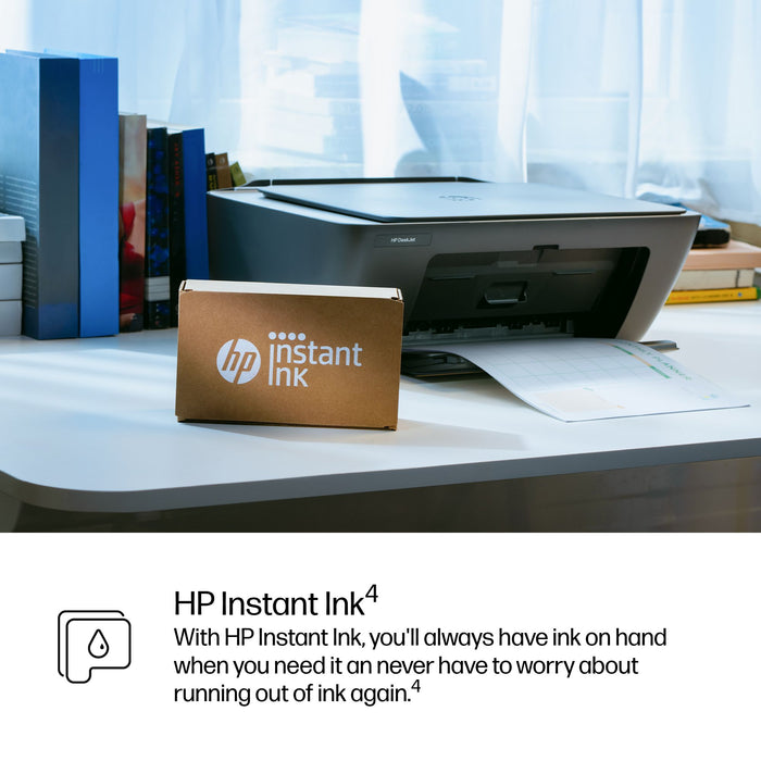 HP DeskJet 2910 Wireless All-in-One Color Printer, Instant Ink, Thermal inkjet, Colour printing, 4800 x 1200 DPI, Colour copying, A4, Grey