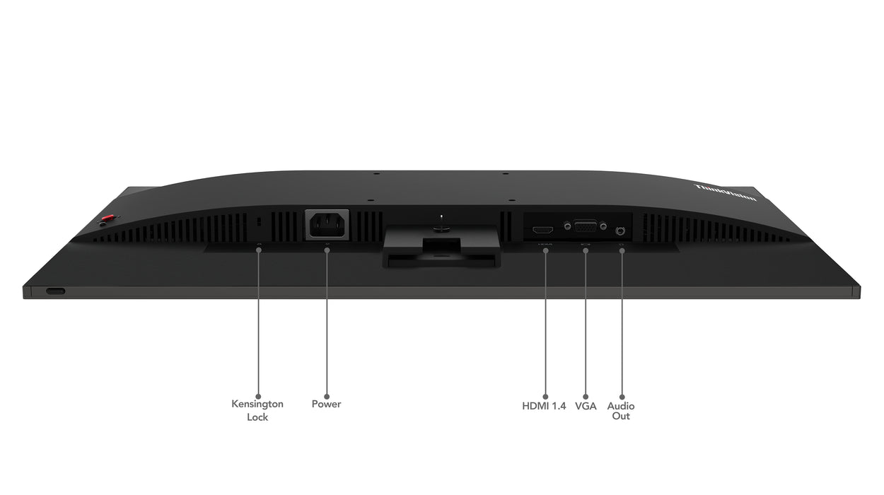 Lenovo ThinkVision S24i-30, 60.5 cm (23.8"), 1920 x 1080 pixels, Full HD, LED, 6 ms, Black