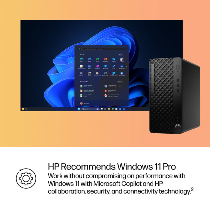HP ProDesk 4 Tower G1i Wolf Pro Security Edition, Intel Core Ultra 5, 235, 16 GB, DDR5-SDRAM, 512 GB, Windows 11 Pro