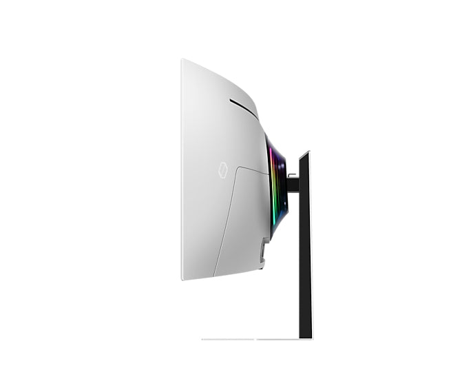 Samsung LS49CG954SU, 124.5 cm (49"), 5120 x 1440 pixels, Dual QHD, OLED, 0.03 ms, Silver