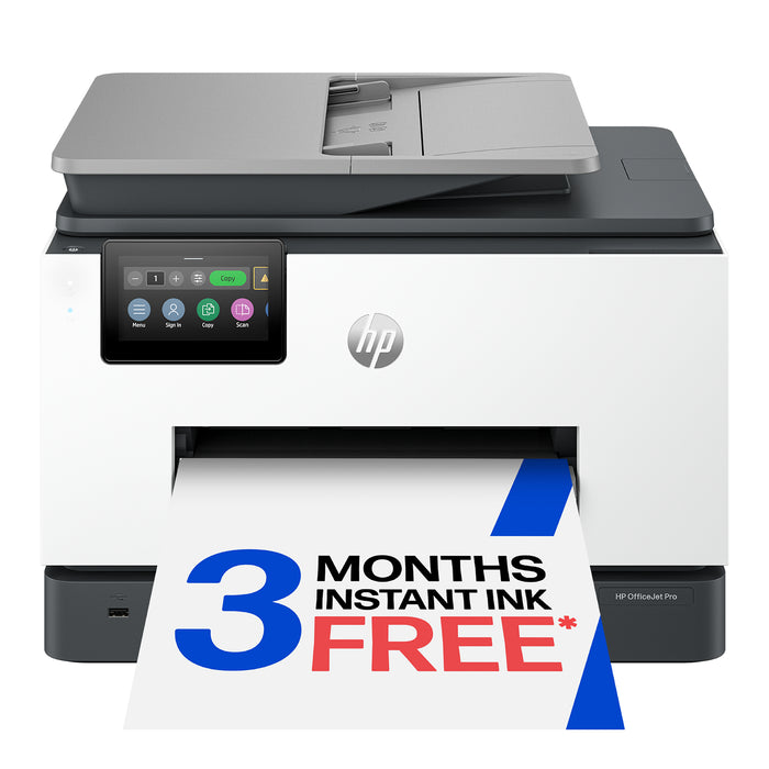 HP OfficeJet Pro 9135 Wireless All-in-One Color Printer, Two-sided printing; Copier, Scanner, Thermal inkjet, Colour printing, 4800 x 1200 DPI, A4, Direct printing, Grey