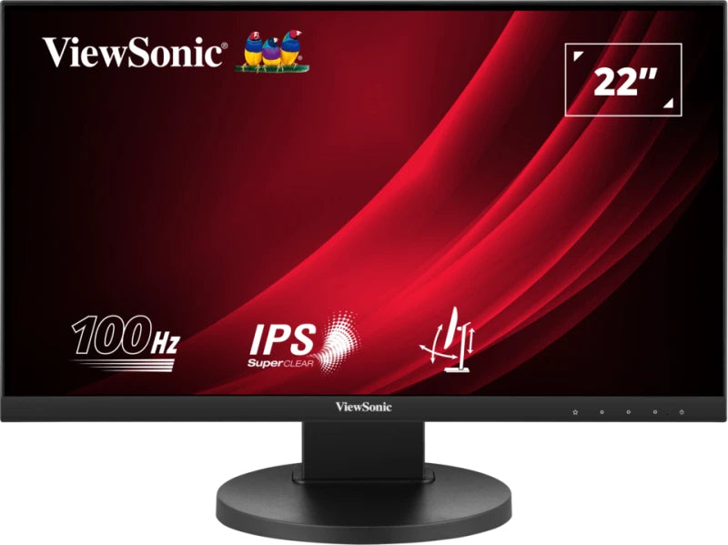 Viewsonic VG Series VG2208A, 55.9 cm (22"), 1920 x 1080 pixels, Full HD, LED, 5 ms, Black
