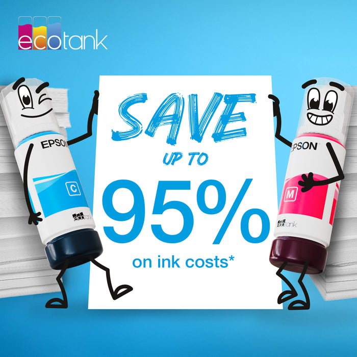 Epson 102 EcoTank 4-colour Multipack, Original, Black, Cyan, Magenta, Yellow, Epson, EcoTank ET-4750 Unlimited EcoTank ET-4750 EcoTank ET-3750 Unlimited EcoTank ET-3750 EcoTank..., 127 ml, 70 ml