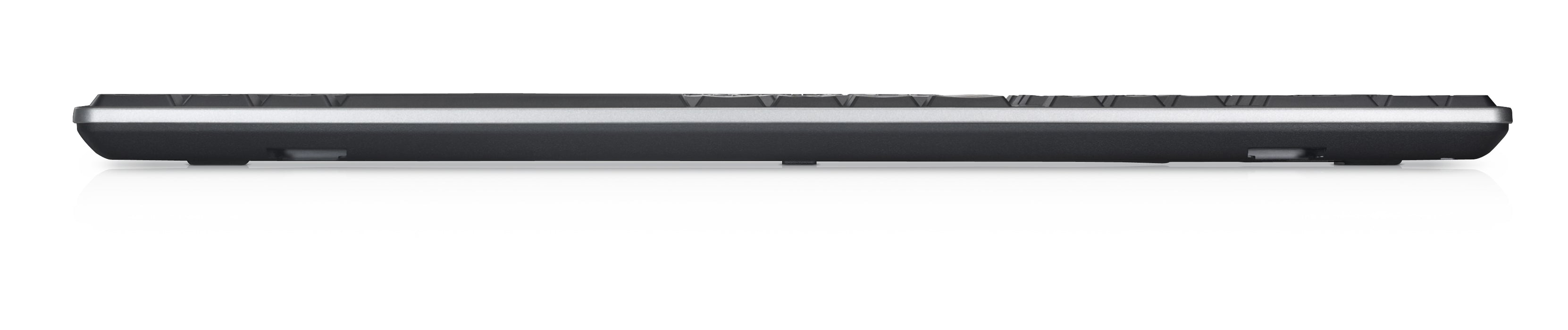DELL KB522, Full-size (100%), USB, Membrane, QWERTY, Black