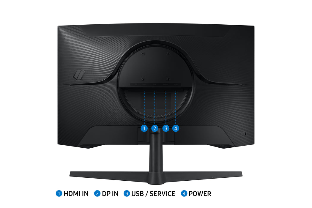 Samsung LS27CG552EU, 68.6 cm (27"), 2560 x 1440 pixels, Quad HD, LED, 1 ms, Black