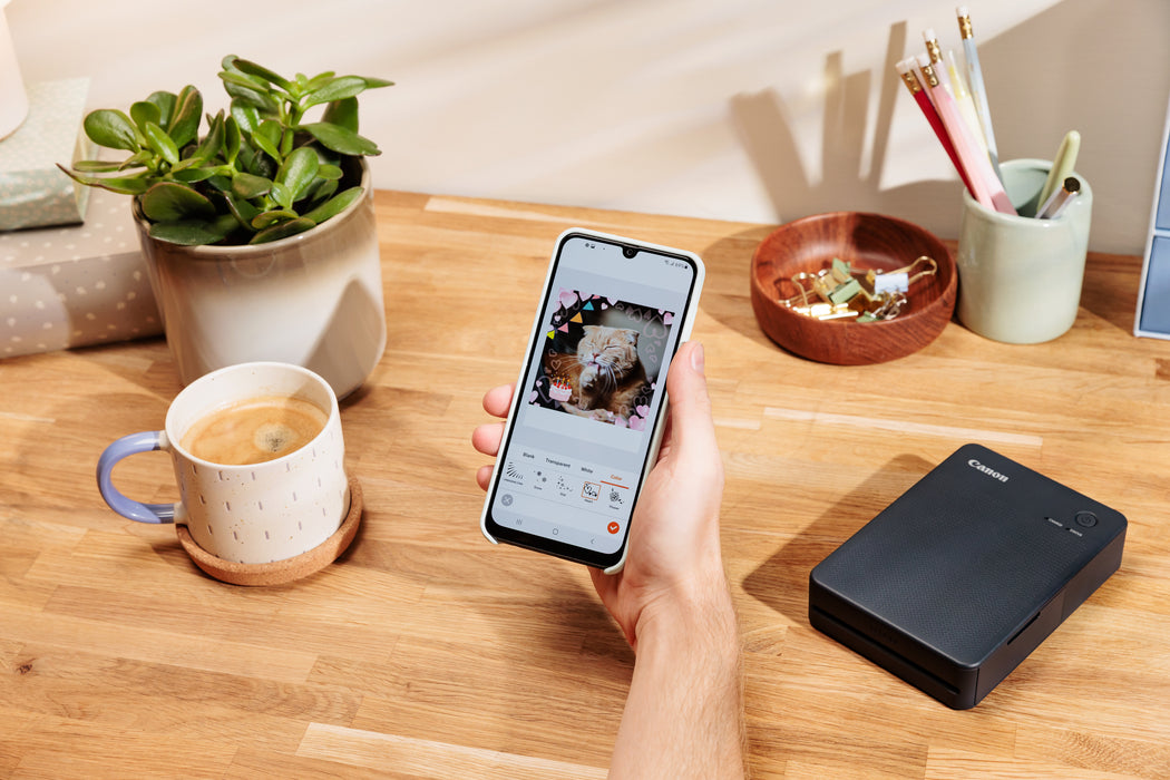 Canon SELPHY QX20 RD, Dye-sublimation, 287 x 287 DPI, 2.8" x 3.3" (7.2x8.5cm), Borderless printing, Wi-Fi, Bluetooth