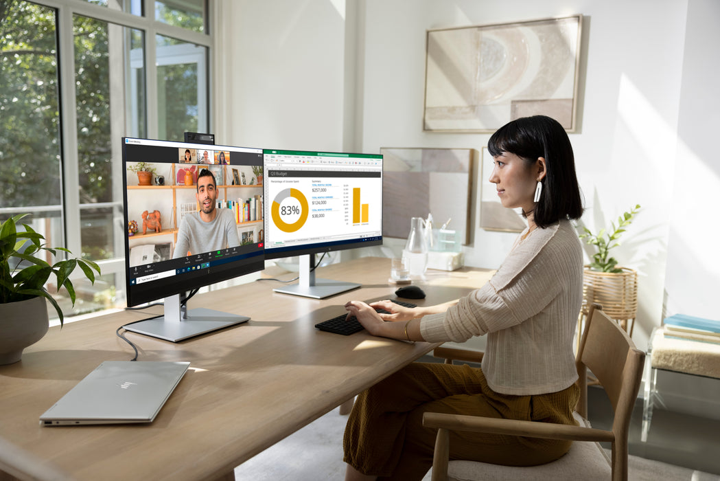 HP E-Series E27 G4, 68.6 cm (27"), 1920 x 1080 pixels, Full HD, LED, 5 ms, Black