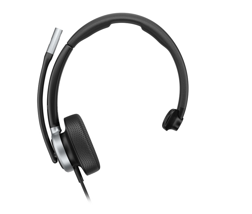 HP Poly Mission 615 Monaural USB Wired Headset, Wired, Office/Call center, 117.5 g, Headset, Black