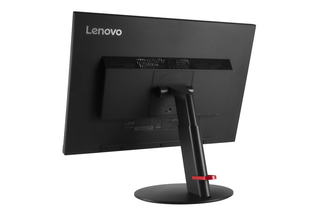 Lenovo ThinkVision T24d, 61 cm (24"), 1920 x 1200 pixels, WUXGA, LED, 7 ms, Black