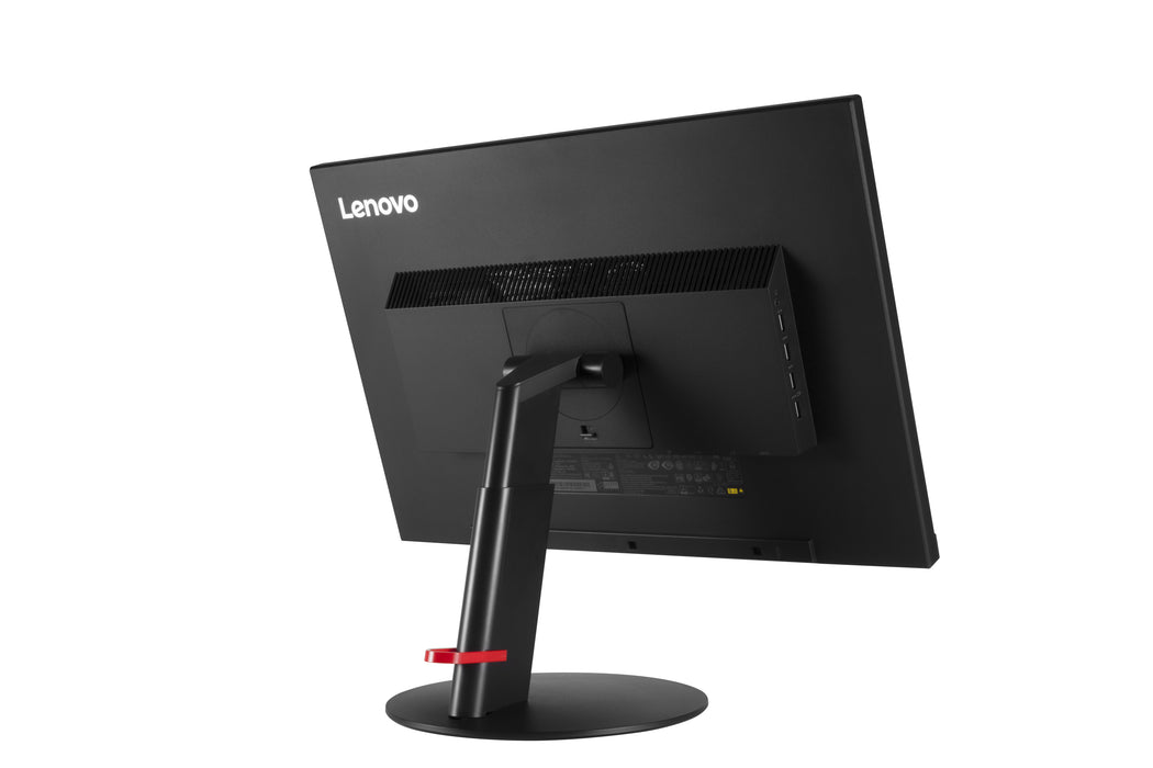 Lenovo ThinkVision T24d, 61 cm (24"), 1920 x 1200 pixels, WUXGA, LED, 7 ms, Black