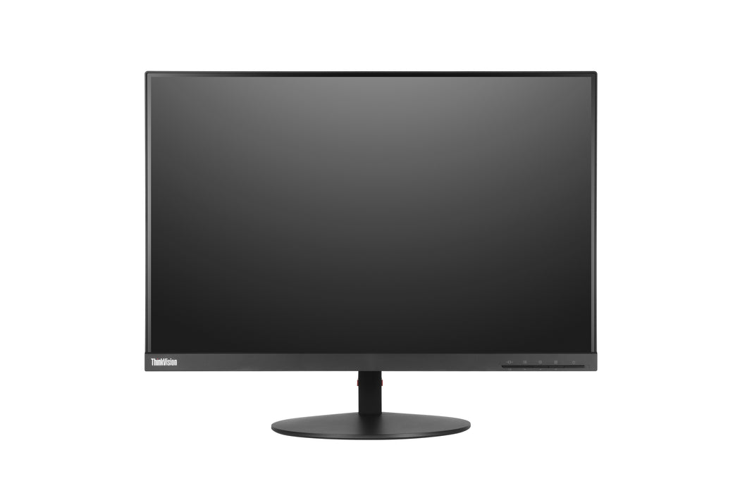 Lenovo ThinkVision T24d, 61 cm (24"), 1920 x 1200 pixels, WUXGA, LED, 7 ms, Black