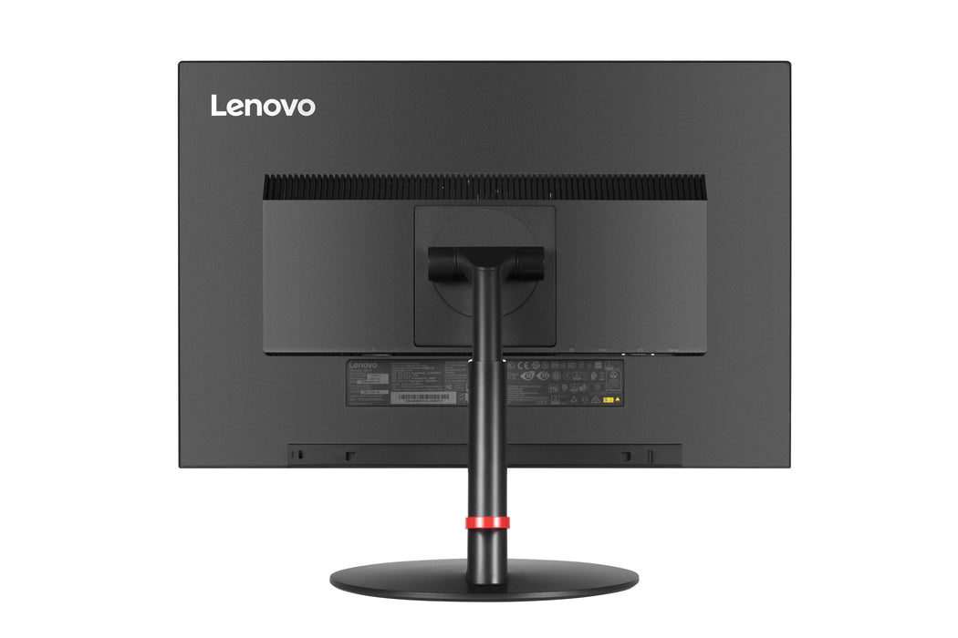 Lenovo ThinkVision T24d, 61 cm (24"), 1920 x 1200 pixels, WUXGA, LED, 7 ms, Black