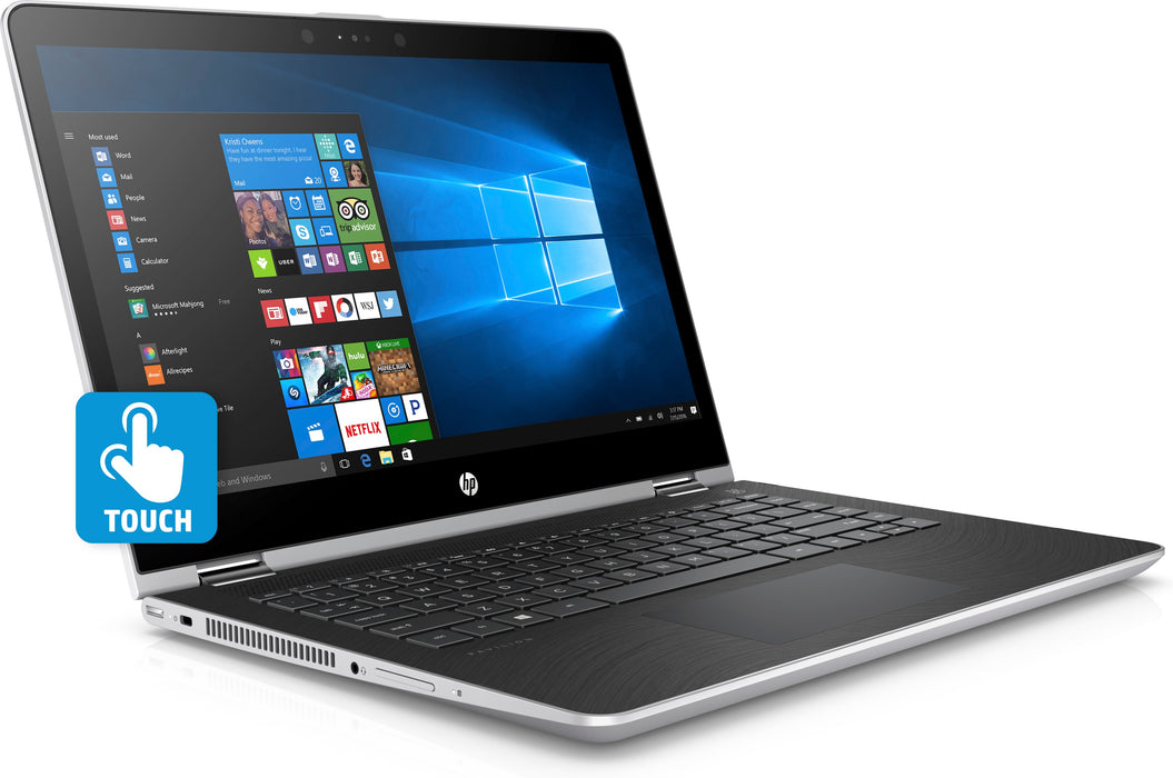 HP Pavilion x360 - 14-ba104na, Intel® Core™ i5, 1.6 GHz, 35.6 cm (14"), 1920 x 1080 pixels, 8 GB, 256 GB