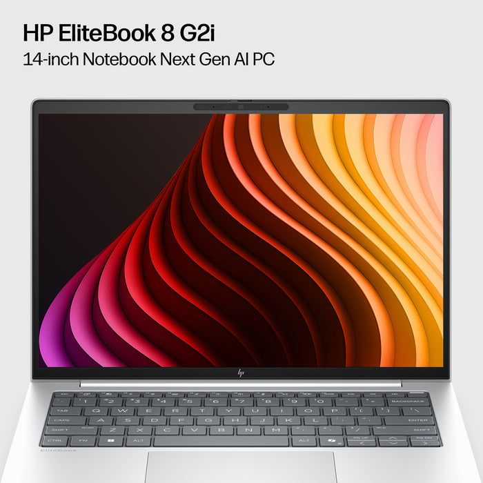 HP EliteBook 8 G2i 14 inch Notebook Next Gen AI PC, Intel Core Ultra 5, 35.6 cm (14"), 1920 x 1200 pixels, 32 GB, 512 GB, Windows 11 Pro