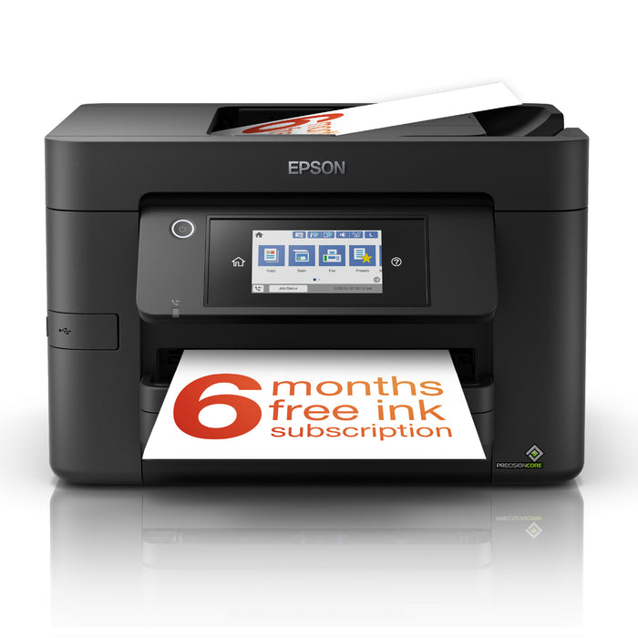 Epson WorkForce Pro WF-4820DWF Printer, Inkjet, Colour printing, 4800 x 2400 DPI, A4, Direct printing, Black