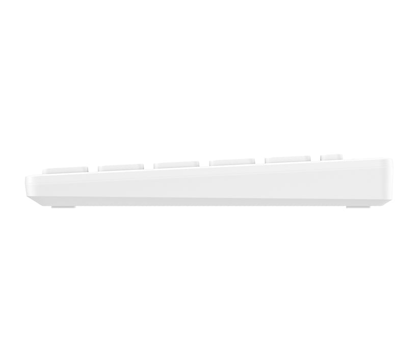 HP 350 Compact Multi-Device Bluetooth Keyboard, Wireless, Bluetooth, Mechanical, White