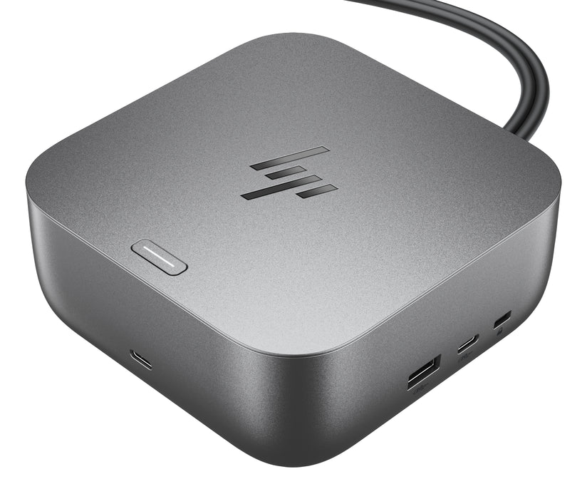 HP Thunderbolt 4 Ultra 280W G6 Dock, Wired, Thunderbolt 4, 280 W, 10,100,1000,2500 Mbit/s, Grey, 8K Ultra HD