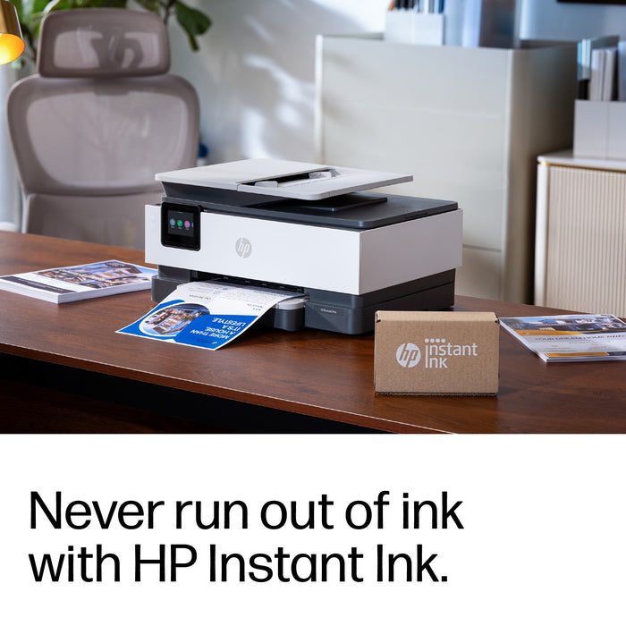 HP OfficeJet Pro 8125e Wireless All-in-One Color Printer, Instant Ink; Two-sided printing, Thermal inkjet, Colour printing, 4800 x 1200 DPI, A4, Direct printing, Blue