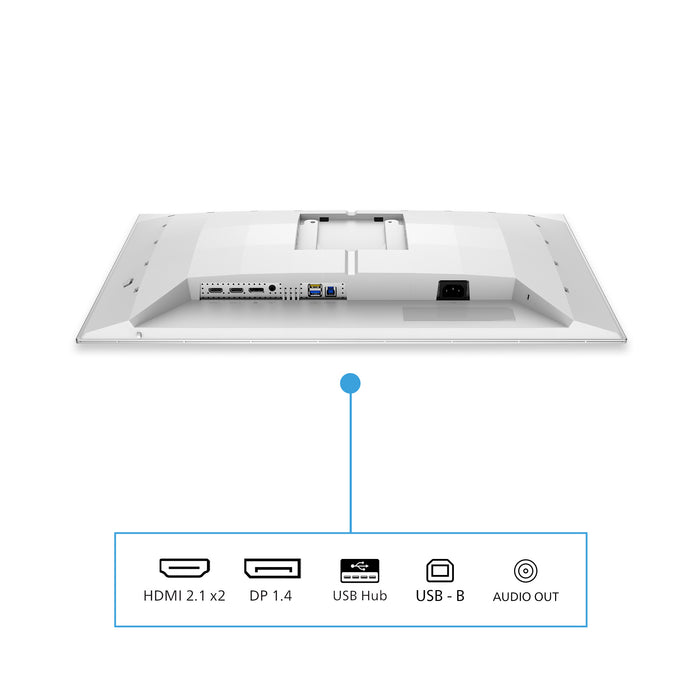 Philips Evnia 6000 27M2N6501L/00, 67.3 cm (26.5"), 2560 x 1440 pixels, Quad HD, QD-OLED, 0.03 ms, White