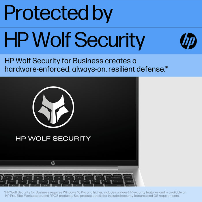 HP ProBook 440 G10, Intel® Core™ i5, 35.6 cm (14"), 1920 x 1080 pixels, 8 GB, 256 GB, Windows 11 Pro