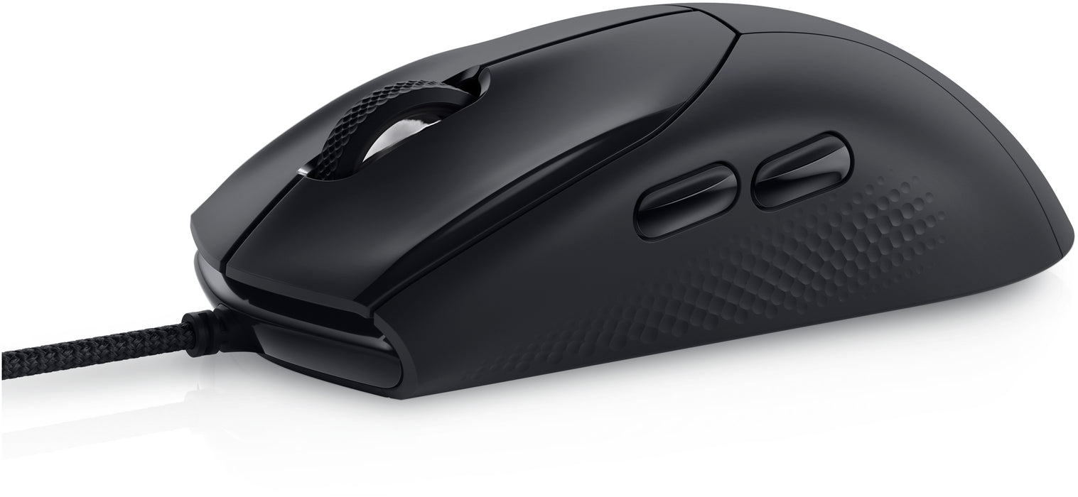 Alienware AW320M, Ambidextrous, Optical, USB Type-A, 3200 DPI, Black