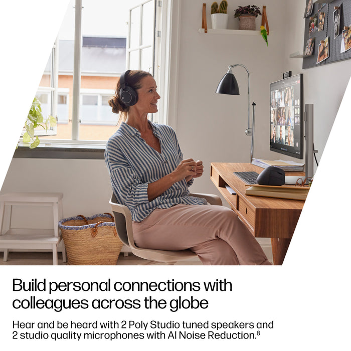 HP EliteStudio 8 All-in-One G1i 23.8 inch Desktop AI PC, 60.5 cm (23.8"), Full HD, Intel Core Ultra 5, 16 GB, 512 GB, Windows 11 Pro