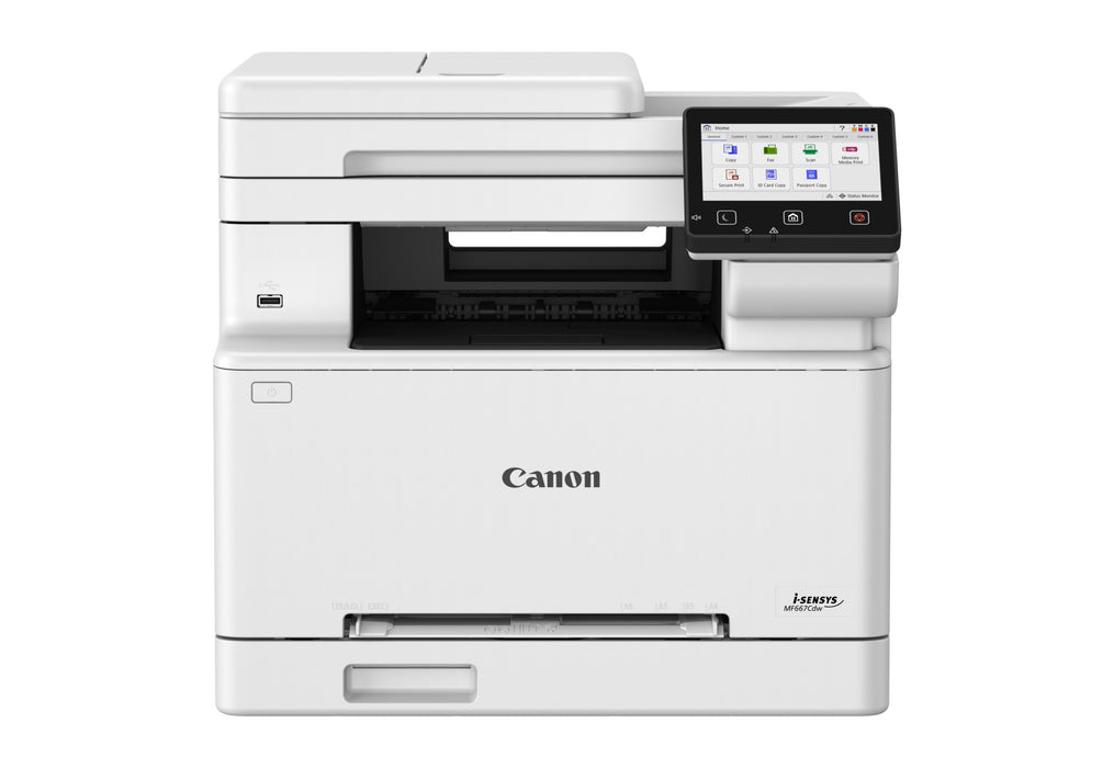 Canon i-SENSYS MF664Cdw, Laser, Colour printing, 1200 x 1200 DPI, A4, Direct printing, Black, White