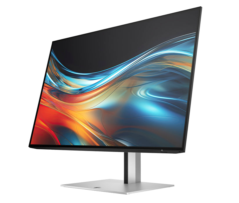 HP Series 7 Pro 24 inch WUXGA Monitor - 724pn, 61 cm (24"), 1920 x 1200 pixels, WUXGA, LCD, 5 ms, Black, Silver