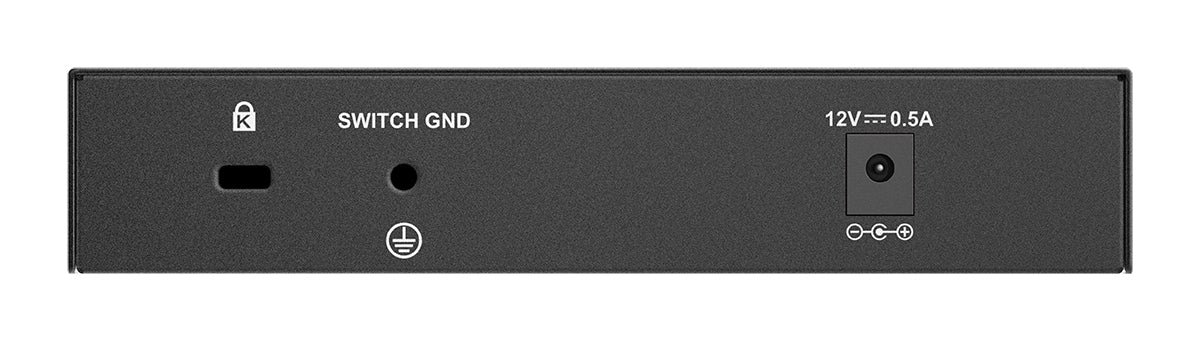 D-Link 7-Port Multi-Gigabit Unmanaged Switch, Unmanaged, Gigabit Ethernet (10/100/1000)
