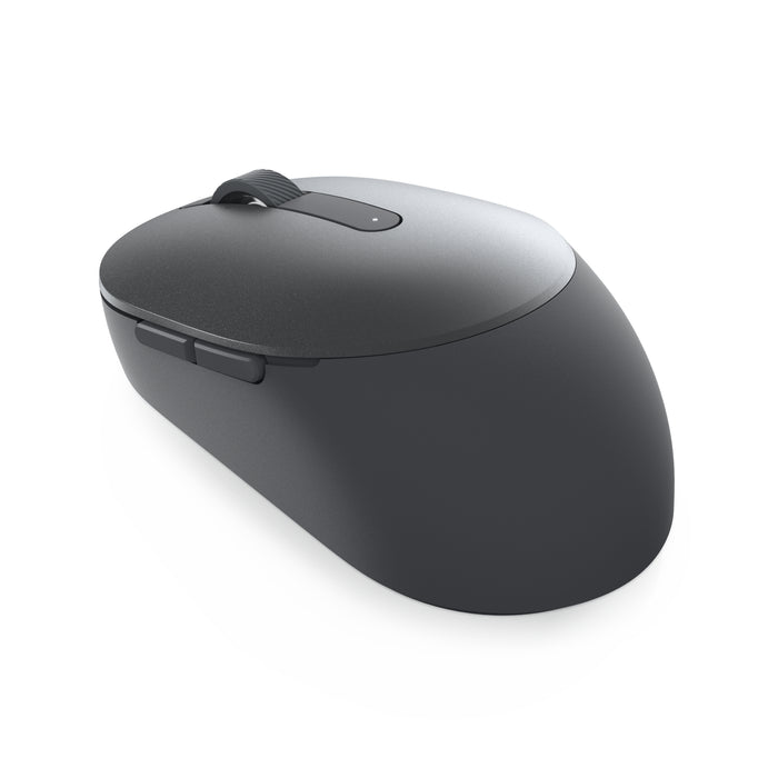 DELL Pro Plus Compact Mouse - MS5120W - Titan Gray, Ambidextrous, Optical, RF Wireless + Bluetooth, 1600 DPI, Grey, Titanium