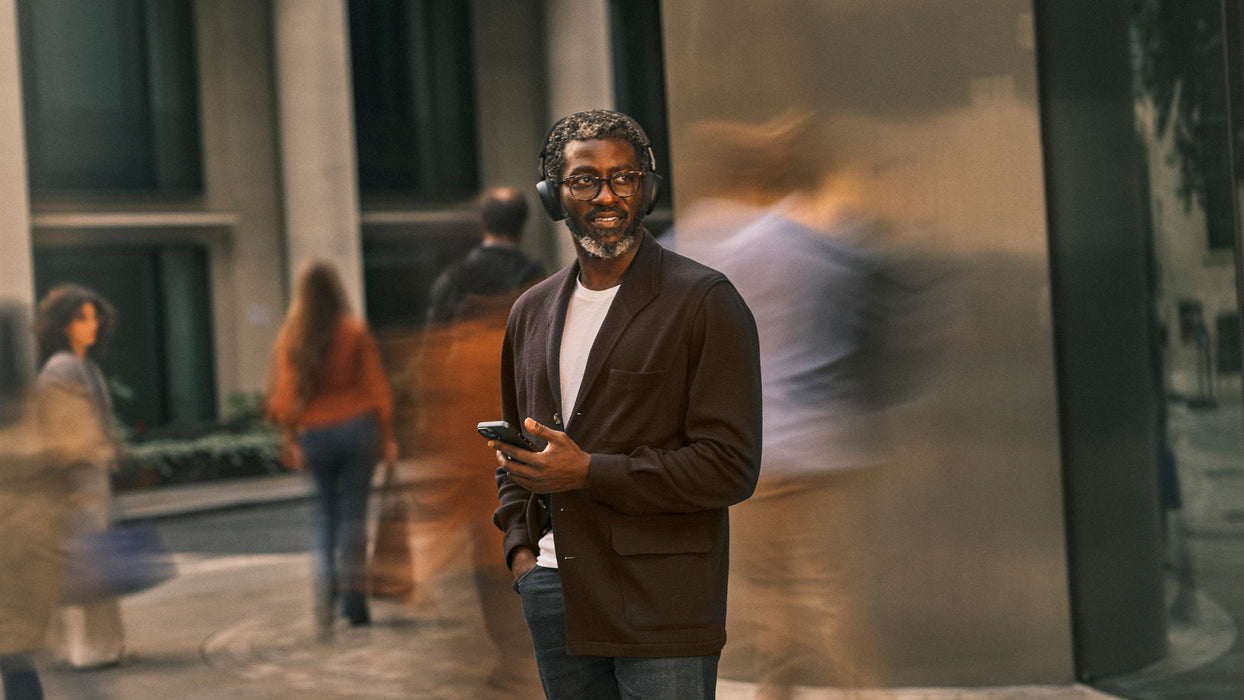 Jabra Evolve3 75 - UC Link390a - Black, Wired & Wireless, 20 - 20000 Hz, Calls/Music, 180 g, Headset, Black