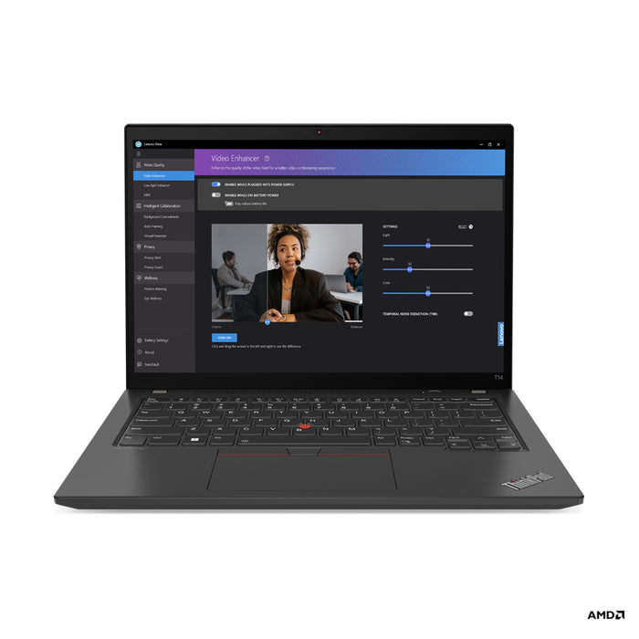 Lenovo ThinkPad T14 Gen 4 (AMD), AMD Ryzen™ 5 PRO, 3.2 GHz, 35.6 cm (14"), 1920 x 1200 pixels, 16 GB, 256 GB