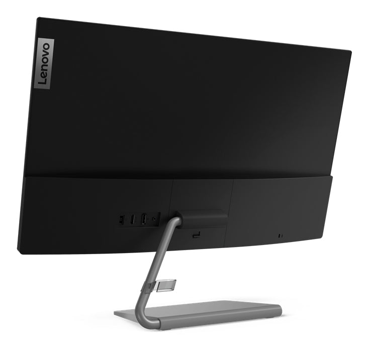 Lenovo Q27Q-1L, 68.6 cm (27"), 2560 x 1440 pixels, 2K Ultra HD, LED, 6 ms, Black, Grey